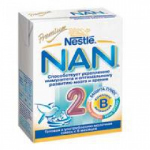 Нестле Нан 2 готовый к употреблению 200г N2