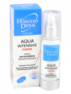 Биокон Hirudo Derm Extra Dry Aqua Intensive Forte интенсивно увлажняющий крем 50мл