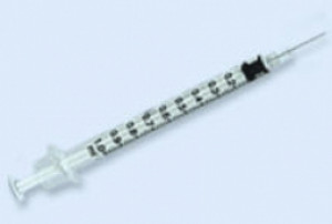 Шприц инсулин 3 компонентный U-100 1мл Медпласт