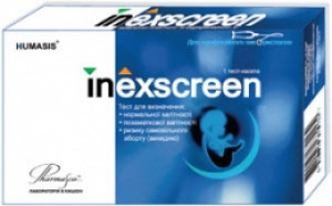 Тест д/опред патол беремен Inexscreen N1