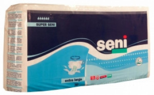 Подгузники для взрослых SENI Large Extra-4 6кап Super N30