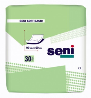 Пеленки для взрослых Seni Soft Basic 2 капли 90х60 N30