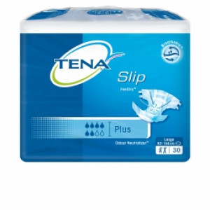 Подгузники для взрослых TENA Slip Plus Large (дышащ) N30