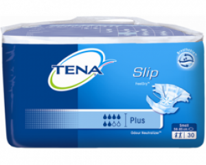 Подгузники для взрослых TENA Slip Plus Small (дышащ) N30