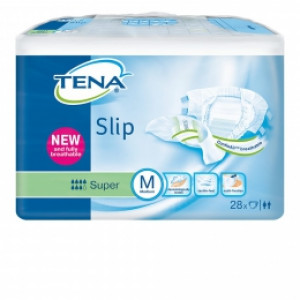Подгузники для взрослых TENA Slip Super Medium (дышащ) N30