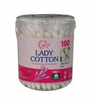 Ватные палочки Lady Cotton банка N100