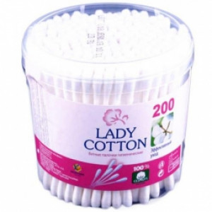 Ватные палочки Lady Cotton банка N200