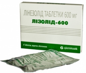 Лизолид-600 таб 600мг N4