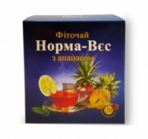 Чай Фитопродукт N3 Норма-Вес ананас пак 1,5г N20