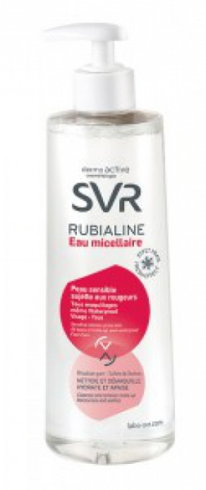 SVR Рубиалин успокаивающая и увлажняющая мицеллярная вода для чувствительной кожи с покраснениями 500мл 7872