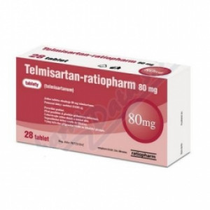 Телмисартан-Ратиофарм таб 80мг N28
