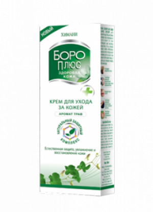 Боро Плюс травяной букет антисептический (зеленый) крем 50г