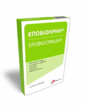 Эпобиокрин р-р д/ин 2000МЕ шприц N5