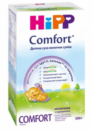 Хипп Комфорт молочная смесь для детей с нарушениями пищеварения 300г
