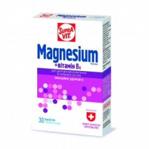 Витамины таблетки SupraVit Magnesium N30