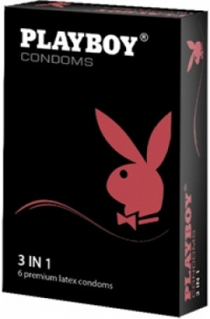 Презервативы Playboy 3 in 1 N6