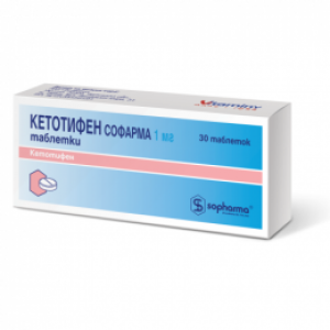 Кетотифен таб 1мг N30