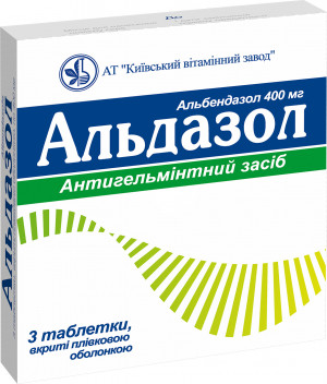 Альдазол таб 400мг N3