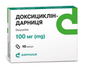 Доксициклин-Дарница капс 100мг N10