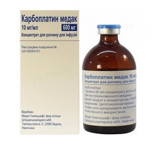 Карбоплатин-Медак 10мг/мл 60мл N1
