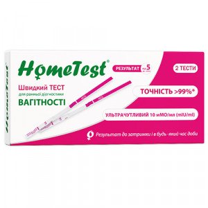 Тест д/опред беремен HomeTest полоска N2