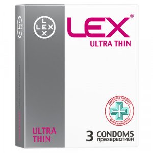 Презервативы Lex Ультратонкие N3