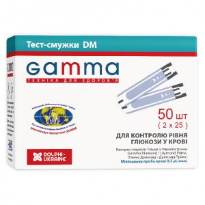 Тест-полоски Gamma Diamond N50