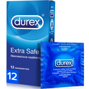 Презервативы Дюрекс Extra Safe максимальная надежность N12