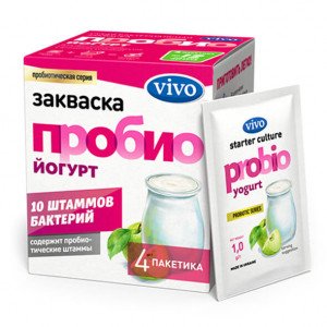 Закваска бактер VIVO Йогурт пробио 0,5г N4