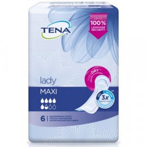 Прокладки урологические Tena Lady maxi N6