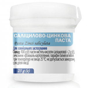 Салицилово-цинковая паста 25г Виола