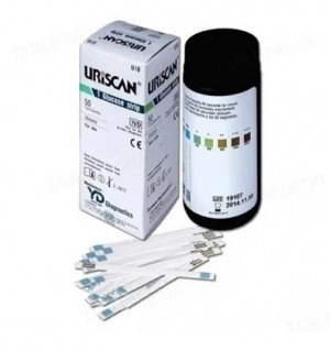 Тест-полоски Uriscan U19 1 д/мочи на глюкозу N50