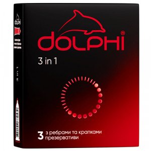 Презервативы Долфи 3 в 1 N3