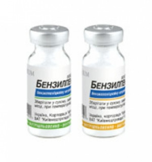 Бензилпеніцилін пор д/пригот ін р-ну фл 1 млн N1 (КМП)