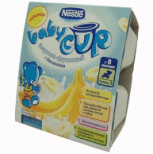 Нестле Baby Cup йогурт/фрукты 100г N4 в асс