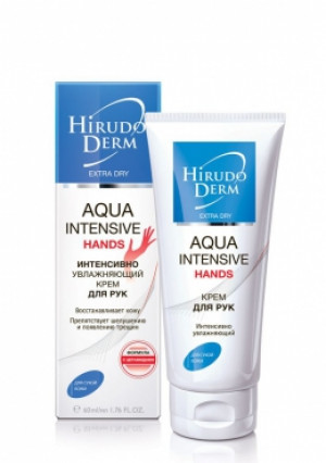 Биокон Hirudo Derm Extra Dry Aqua Intensive Крем интенсивно увлажняющий для рук 60мл