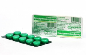 Сульфадиметоксин-Дарница таб 0,5г N10