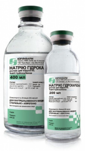 Натрия гидрокарбонат фл 4% 200мл