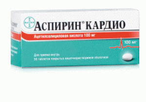 Аспирин Кардио таб 100мг N56