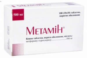 Метамин таб 500мг N100