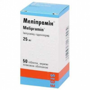 Мелипрамин таб 25мг N50