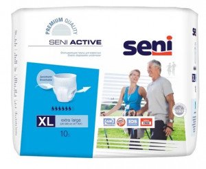 Подгузники для взрослых SENI Large Extra Active N10