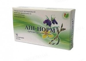 Апи-норм ректальные супп 1,5г N10