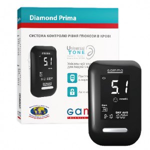Глюкометр Gamma Diamond Prima