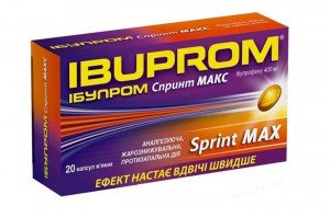 Ибупром Спринт Макс капс 400мг N20