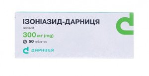 Изониазид-Дарница таб 0,3г N50