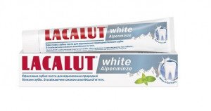 Лакалут зуб паста Вайт альпийская мята 100г