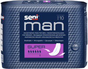 Прокладки урологические для мужчин Seni Man super N10 (6 капель)