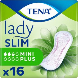 Прокладки урологические Tena Lady Slim mini+ N16 (2,5 капли)