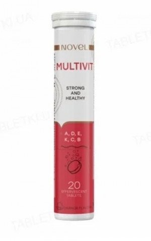 Витамины шип NOVEL Multivit N20